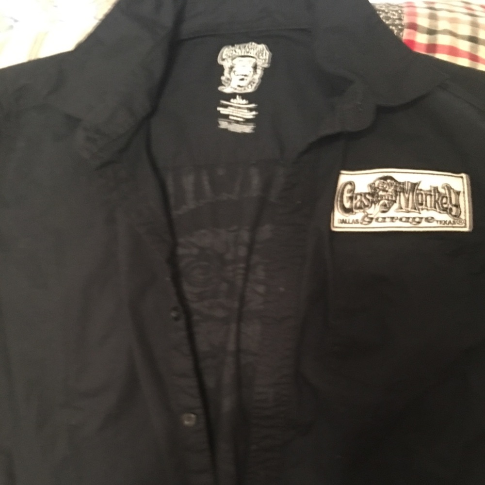 Gas Monkey button up shirt